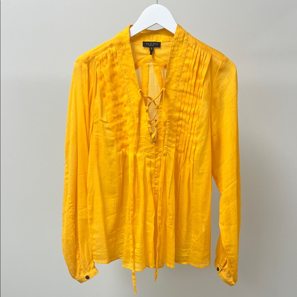 Rag & Bone Silk Blend Blouse